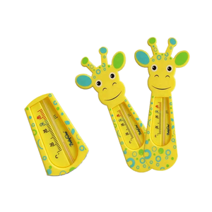 Prodigy Fun thermomètre de bain en forme de girafe Base remplie d'<span class=keywords><strong>huile</strong></span> de sécurité accessoire de salle de bain multifonctionnel pour bébés enfants pot de bain - Product Image 1