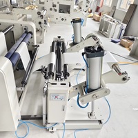 Máquina de corte cruzado de conteo de números con control de tensión de servomotor, cortador de hoja de pila automático de cinta transportadora a prueba de agua