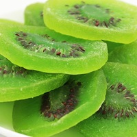 Groothandel Hoge Kwaliteit Verse Gedroogde Kiwi Fruitthee Grondstof Schijfjes Natuurlijke Zoete Smaak 10kg Bulkverpakking Fruitsnack Openlucht