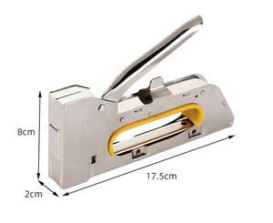 Pistola <span class=keywords><strong>grapadora</strong></span> Manual de venta directa de fábrica, pistola <span class=keywords><strong>grapadora</strong></span> 4 en 1 de servicio pesado con 500 grapas, pistola <span class=keywords><strong>grapadora</strong></span> manual - Product Image 5