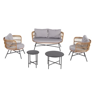 Bestseller sedia da pranzo con sedile in canna fatto a mano in Rattan <span class=keywords><strong>sedie</strong></span> tavoli divano divano per il tempo libero poltrona da giardino set - Product Image 1
