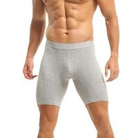Sous-vêtements pour hommes en coton pur, respirants, doux et extensibles, vente en gros, fabricant, usine, OEM, stock pour usage quotidien et décontracté
