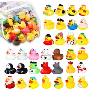 Patitos de Goma Personalizados para Bebés Juguetes de Baño para Niños Juguete Único para Bañera con Divertidos Diseños de Patrones - Product Image 1
