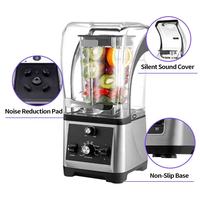 Mélangeur commercial mélangeur haute performance multifonctionnel silencieux robuste presse-agrumes mélangeur smoothie bouteille salade mélangeur Accueil