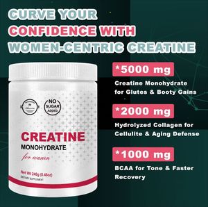 Dosage adulte <span class=keywords><strong>BCAA</strong></span> de source de collagène de poudre de monohydrate de créatine de Offres Spéciales d'OEM pour la récupération pour des femmes - Product Image 6