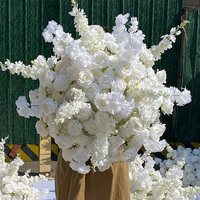 Bestseller Hochzeits-Blumenkugel-Arrangements Hochwertige 80cm Rosenkugeln Hochzeitsdekoration für Valentinstag Weihnachten