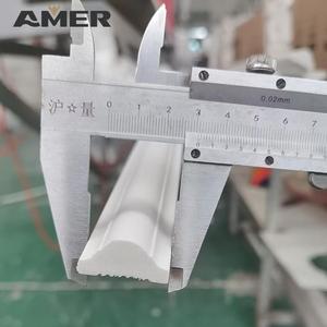 Giá nhà máy Amer PS Ốp chân tường trang trí nội thất <span class=keywords><strong>Polystyrene</strong></span> ván chân tường không thấm nước màu trắng phong cách hiện đại - Product Image 2
