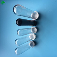 Tube à vis en plastique CR tube à essai en plastique avec bouchon en aluminium à vis en métal pour la sécurité alimentaire
