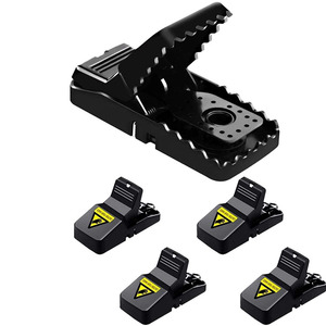 Vente chaude : Lot de 6 pièges à souris en plastique, piège à souris rapide, piège à rats réutilisable, piège à souris à ressort - Product Image 1