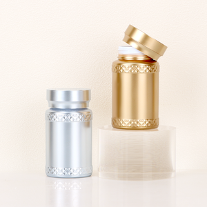 Envases Metálicos de Plástico con Tapa de Rosca, Frascos de Almacenamiento Personalizados para Suplementos y Cosméticos - Product Image 6