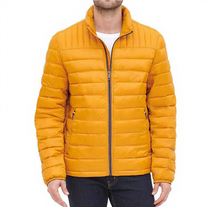 Chaqueta Acolchada Transpirable Ecológica para Hombre, Talla Grande, con Logotipo Personalizado Impreso en la Parte Delantera, Precio Bajo y Alta Calidad - Product Image 1