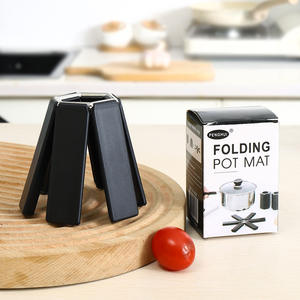 Wholesale New Non-slip Pot Pad Heat Eat Mat <b>Kitchen</b> <b>Folded</b> Hot <b>Table</b> Dishes Insulation 2023 - Product Image 2
