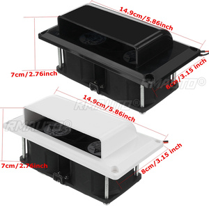 Ventilateur d'évacuation latéral 12V 25W pour camping-car, caravane, accessoires automobiles, style de voiture, camping - Product Image 2
