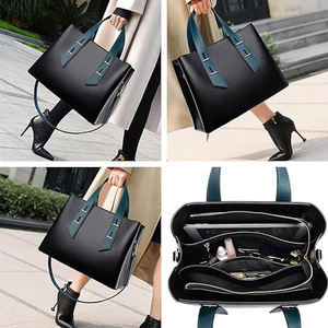 Bolsos de Mano de Lujo para Mujer, Primavera 2026, Nuevos Diseños, Opciones de Transporte, Bolsos de Hombro de Cuero PU con Cierre de Cremallera - Product Image 2