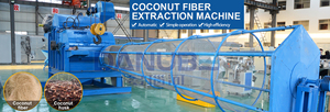 Coconut Shell Fiber Extractor Machine Coconut Fiber Machine Coconut shell production line Coconut Shell Raw Drum <b>Screen</b> Supplier - Product Image 3