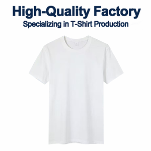 공장 맞춤형 통기성 티셔츠 무지 티셔츠 유니섹스 반팔 OEM 로고 디자인 플레인 캐주얼 솔리드 티셔츠 - Product Image 1