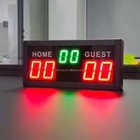 Réglage du bouton à 4 chiffres de 2.3 pouces Tableau d'affichage électronique à LED facile à utiliser