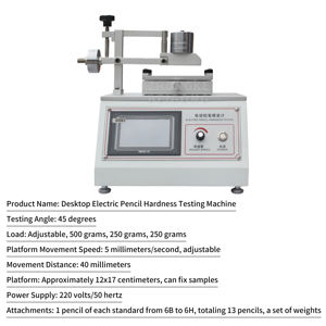 डिजिटल उत्पादों के लिए SXQHQ-A टचस्क्रीन इलेक्ट्रिक पेंसिल कठोरता परीक्षक परीक्षण मशीन खोल कठोरता परीक्षण मशीन 120 मिमी - Product Image 3