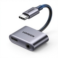 Adaptateur DAC USB-C vers 3,5 mm UGREEN - Dongle - Charge rapide PD 60W et prise audio auxiliaire pour S25 Ultra iPad Pro Switch 2