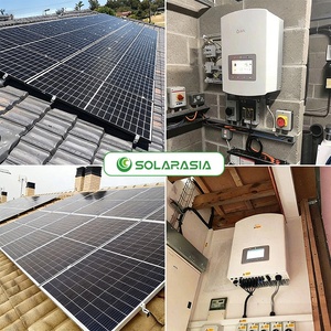 แผงโซลาร์เซลล์เฟสเดียว 3kw 3.6kw 5kw 6kw 8kw 10kw แรงดันต่ำ IP66 กันน้ำ สำหรับระบบโซลาร์เซลล์บ้าน - Product Image 4