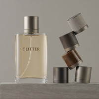 Tapa de Perfume Cilíndrica de Acrílico Mate Personalizada de Fábrica FEA15 para Mini Botellas de Perfume de Muestra, Múltiples Colores
