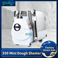 Laminoir à pâte compact de 350 mm pour table, idéal pour croissants et pâtes feuilletées, pour petites boulangeries