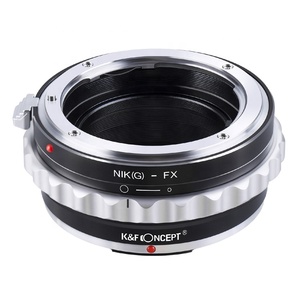 Adaptateur d'objectif K&<span class=keywords><strong>F</strong></span> Concept pour AI(G)-FX pour objectif <span class=keywords><strong>Nikon</strong></span> AI(G) vers Fujifilm X PRO 1 Micro Body - Product Image 1