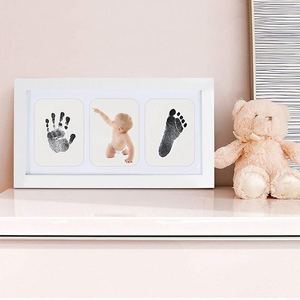 Marco Personalizado OEM/ODM para Huellas de Bebé, Marco de Recuerdo para Recién Nacidos sin Tinta de Marca Privada para Venta al por Mayor de Marcas de Bebés - Product Image 4