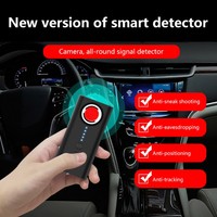 Detector de Cámaras Ocultas Portátil T1, Detector de Micrófonos Espía, con Wi-Fi, Control Remoto por Aplicación, Alarma Estroboscópica