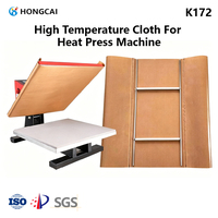 Tissu anti-jaunissement haute température, antiadhésif, résistant à l'usure, isolant thermique, pour impression par transfert thermique et machine à chaud