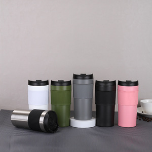 Termo de Viaje de 15 oz para Café o Té, de Acero Inoxidable, Doble Pared, Aislamiento al Vacío, Prensa Francesa, Taza de Viaje - Product Image 4