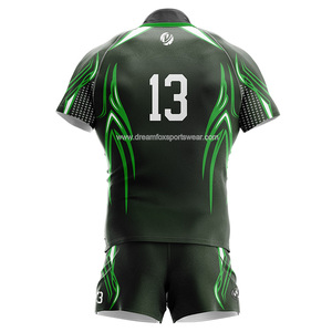 Ventes en gros de maillots de <span class=keywords><strong>rugby</strong></span> personnalisés avec logo d'équipe, nouveau design, sublimation, maillots de <span class=keywords><strong>rugby</strong></span> bleus de <span class=keywords><strong>Nouvelle</strong></span>-<span class=keywords><strong>Zélande</strong></span>, uniformes de ligue - Product Image 2