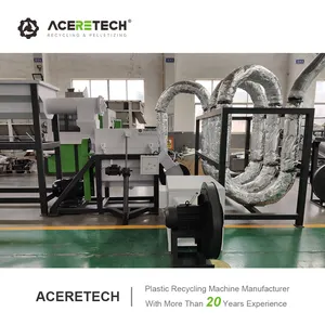 التكنولوجيا الفائقة AWS-PP سلة البلاستيك غسالة خط Pe خط متحرك للغسيل وإعادة التصنيع Hdpe غسل النبات