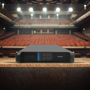 Chuyên nghiệp 4-kênh d-class khuếch đại công suất với cao <span class=keywords><strong>watts</strong></span> công suất đỉnh đầu ra - Product Image 1