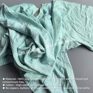 Trapos Industriales de 20 kg, Color Claro, Alta Capacidad de Absorción, Trapos de Algodón Industriales para Limpieza - Product Image 4