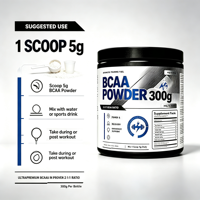K-green STOCK BCAA en poudre pour la récupération musculaire après l'entraînement, 60 portions, 2:1:1, 300g, durée de conservation de 24 mois, améliore l'immunité, usage adulte