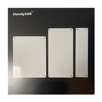 11x14 12x8 12x18 24x36 tailles personnalisées en gros blanc brillant en aluminium Sublimation tôle vierge