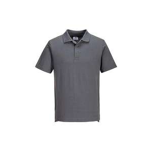 PORTWEST - L210ZORL Lightweight Jersey <b>Polo</b> <b>Shirt</b> zoom <b>grey</b> (48 pcs.) - EAN WORK T-<b>SHIRTS</b> AND <b>POLO</b> <b>SHIRTS</b> - Product Image 1