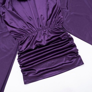 Nouveautés 2026 Robes tendance pour femmes Boutique élégante Col en V Manches longues Robes sexy - Product Image 6