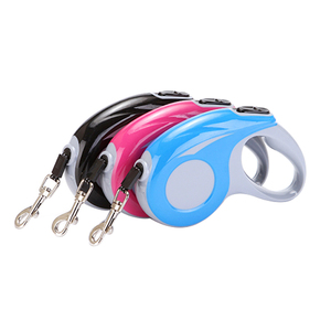 Laisses automatiques en plastique rétractable pour animaux de compagnie, colliers robustes pour chiens et chats - Product Image 4