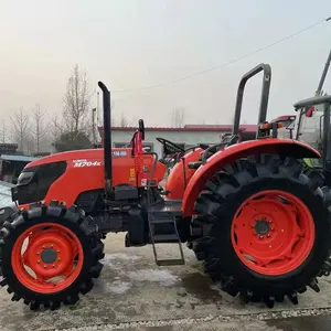 Gebruikt Foton 604 Landbouwtractoren Met Gras Snijmachine Voor Verkoop