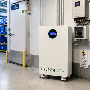 Batería de Litio de 51.2V 314Ah para Montaje en Suelo, 16kWh Recargable, Diseño de Alta Capacidad para Respaldo de Energía en Toda la Casa - Product Image 2