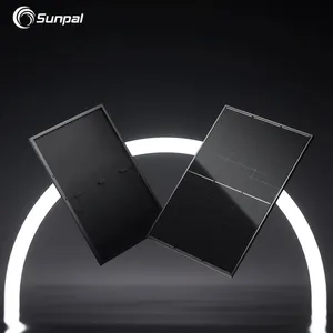 Sunpal đầy đủ màu đen Monocrystalline Bảng điều khiển năng lượng mặt trời 400W 420W 450W Tấm Pin Mặt Trời EU kho