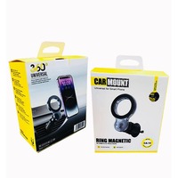 Support magnétique puissant pour téléphone de voiture, rotation à 360°, fixation anti-vibration, crochet métallique, clip pour grille d'aération