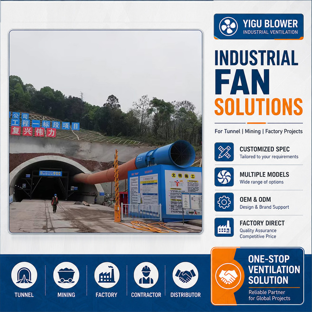 SDGC No.16A Tunnel Jet Fan, Industrial Ventilation Blower with Jet Stream for Tunnel Construction Air Circulation