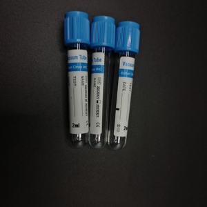 Tubo de Recolección de Sangre al Vacío PET Azul con Citrato de Sodio 9NC, 2ml 13*75mm, para Uso en Laboratorio, Precio al por Mayor - Product Image 4