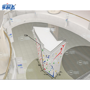 Xây Dựng Một Bức Tường Leo Núi Bởi Nhà Máy Sản Xuất Chuyên Nghiệp Leo Tường Tốc Độ Tường Ngoài Trời Và Giá Bouldering - Product Image 5