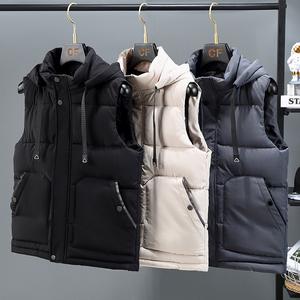 Chaleco de Forro Polar Casual para Hombre, Antipilling, con Cierre de Cremallera, Cálido, Transpirable, para Invierno y Otoño, Servicio OEM, Prenda Exterior de 300g - Product Image 3