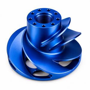 Hélice de Acero Inoxidable/Aluminio Mecanizada por CNC con Electroerosión por Hilo, para Embarcaciones Industriales de Alta Velocidad, Piezas de Tabla de Surf, OEM - Product Image 1