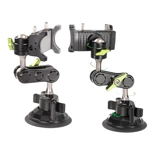 Nouveau Support de luxe en alliage d'aluminium pour Selfie Stick avec ventouse 360 Support de téléphone de voiture rotatif pour Support de téléphone portable de voiture - Product Image 6